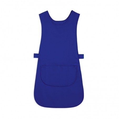 Long Length Tabard with Pocket (Como Blue Pack of 1) - W193 Long Length Tabard with Pocket (Como Blue Pack of 1) - W193