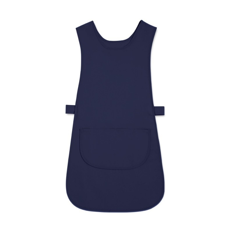 Long Length Tabard with Pocket (Navy Pack of 1) - W193