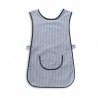Thin Stripe Tabard with Pocket (Navy & White Pack of 1) - W240