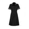 Zip Front Dress (Black) - HP297