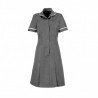 Zip Front Dress (Convoy Grey) - HP297
