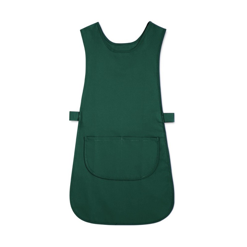 A traditional work tabard with a front pocket and adjustable side stud fastenings. A blend of polyester/cotton ensures it is hardwearing, practical, and comfortable. Available in a range of colours and sizes.