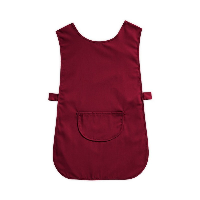 A traditional tabard with a front pocket and adjustable side stud fastenings. A blend of polyester/cotton ensures it is hard-wearing and comfortable. Available in a variety of colours with various size options.