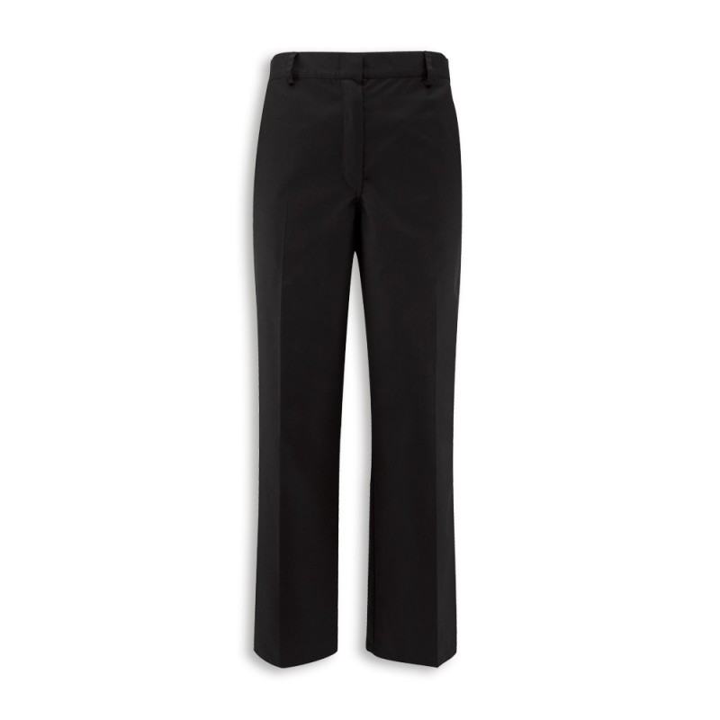 Innovative and extremely comfortable women's trousers with a hidden elasticated waistband. Featuring a zip fly front, hook and bar fastening, and four pockets. This is a garment that moves with you with an adjustable concealed elasticated waistband allowing up to 1 inch of additional stretch. Available in 2 colours and multiple sizes.